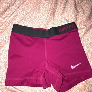Nike pro dry fit shorts